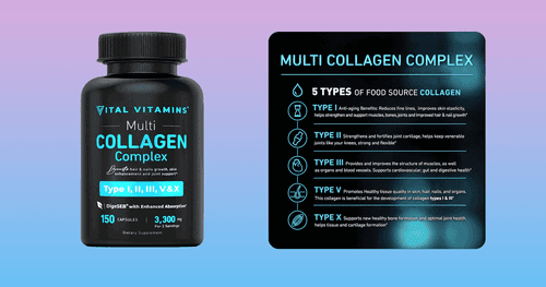 Vital Vitamins Multi Collagen Complex